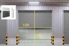 2" Brush & 1" Holder - 15' W x 10' H Brush Seal Kit