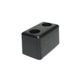 Hangar Door Rubber Bumper (6 in. x 3-1/2 in.) from hangardoorparts.com