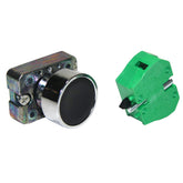 Black Power Button for Hangar Doors from hangardoorparts.com