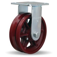 6 in. steel caster assembly for rolling hangar doors from hangardoorparts.com