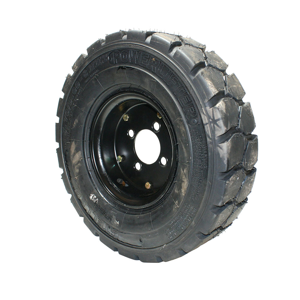 Rolling hangar door operator wheel  (5.70/5.00-8 Pneumatic) from hangardoorparts.com