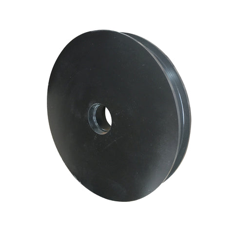 Steel caster wheel for rolling hangar doors from hangardoorparts.com